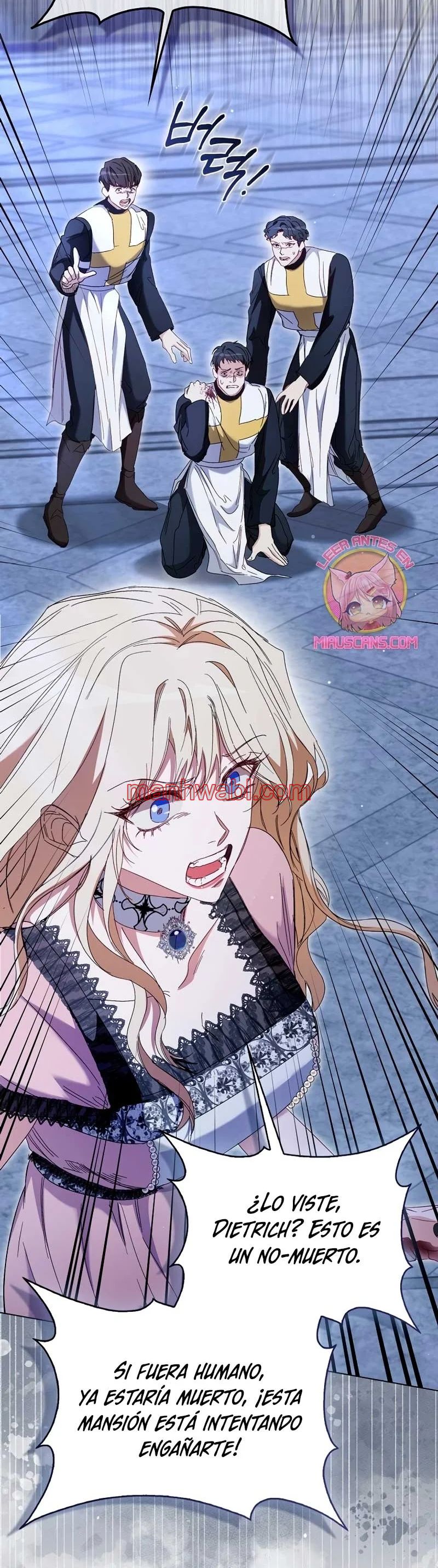 Me convertí en la sirvienta del protagonista de un juego de terror - Capítulo 45_2 manhwa