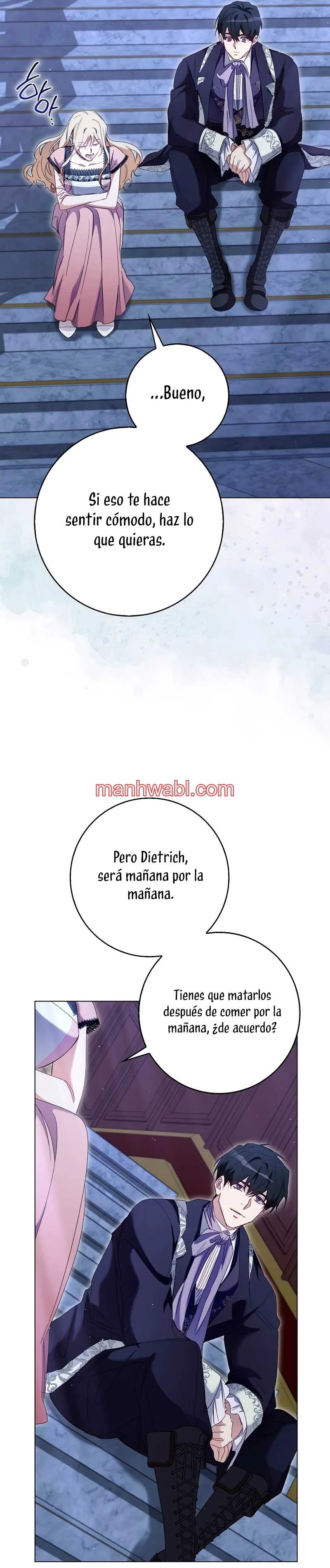 Me convertí en la sirvienta del protagonista de un juego de terror - Capítulo 45_2 manhwa