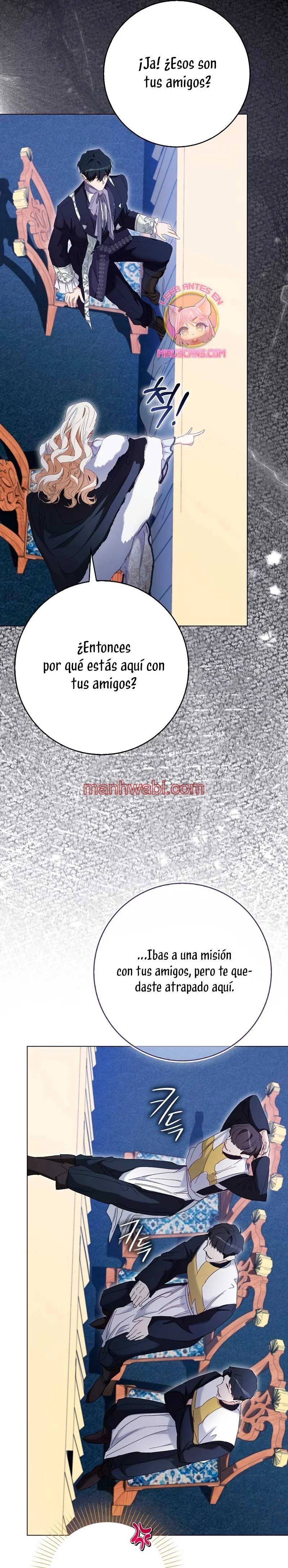 Me convertí en la sirvienta del protagonista de un juego de terror - Capítulo 45_3 manhwa