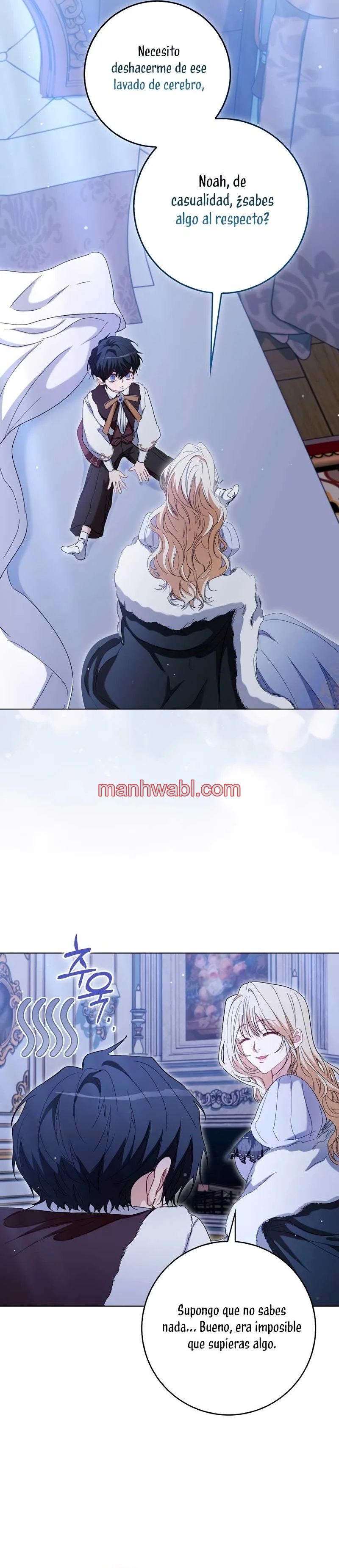 Me convertí en la sirvienta del protagonista de un juego de terror - Capítulo 46_2 manhwa