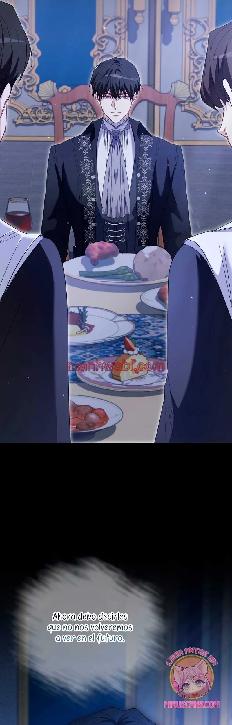 Me convertí en la sirvienta del protagonista de un juego de terror - Capítulo 46_2 manhwa