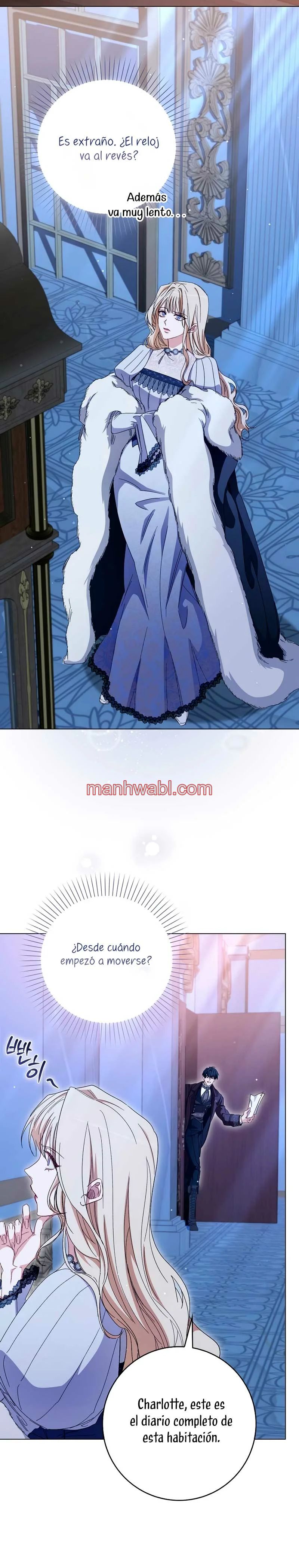 Me convertí en la sirvienta del protagonista de un juego de terror - Capítulo 47_2 manhwa