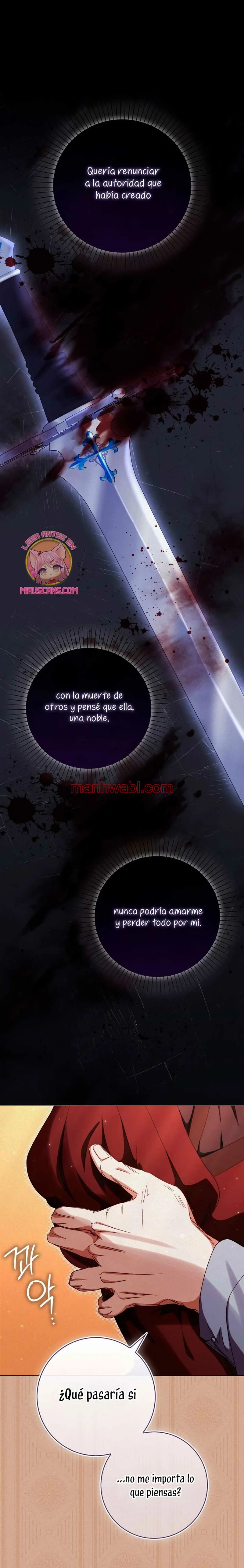 Me convertí en la sirvienta del protagonista de un juego de terror - Capítulo 48_3 manhwa