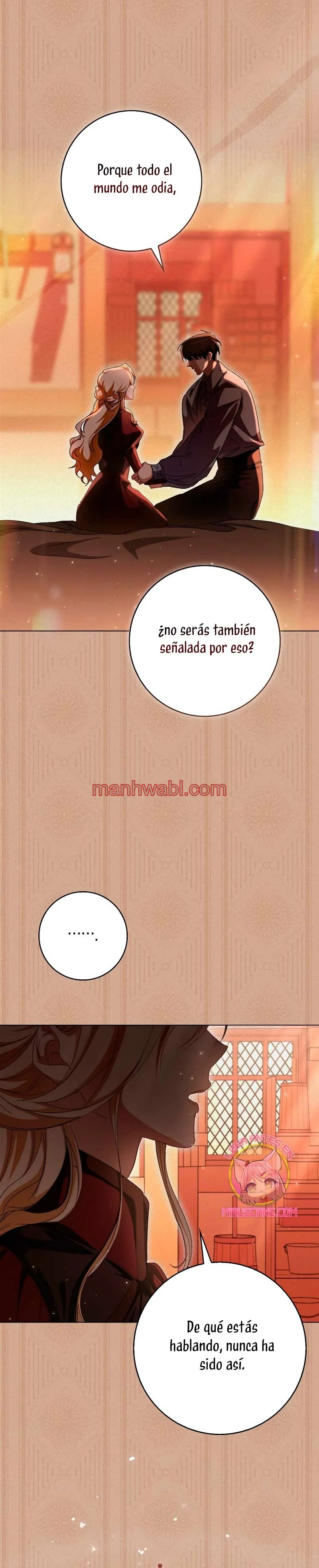 Me convertí en la sirvienta del protagonista de un juego de terror - Capítulo 48_3 manhwa