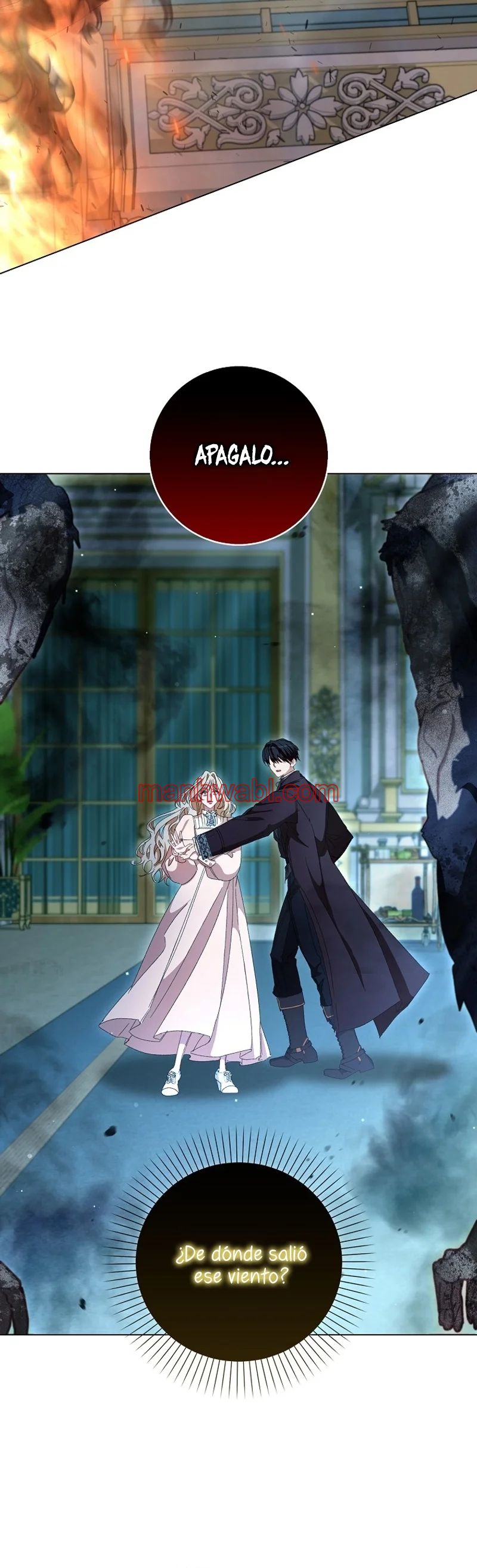 Me convertí en la sirvienta del protagonista de un juego de terror - Capítulo 49_3 manhwa