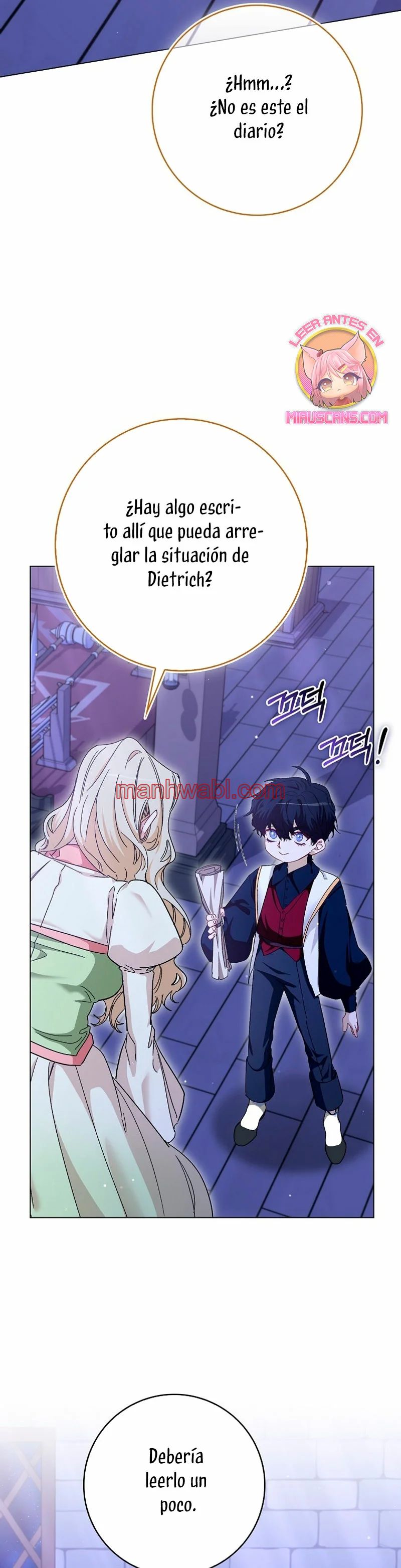 Me convertí en la sirvienta del protagonista de un juego de terror - Capítulo 50_2 manhwa