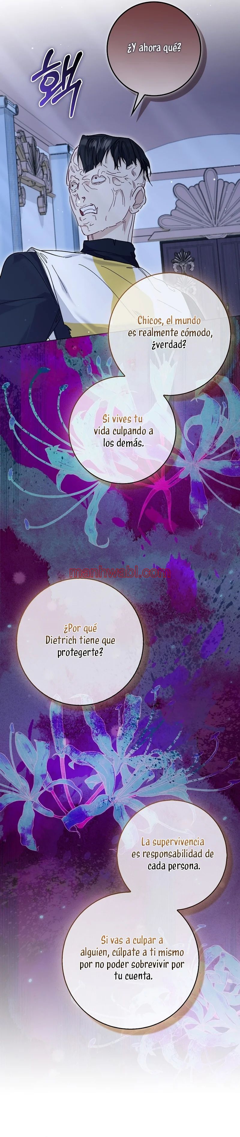 Me convertí en la sirvienta del protagonista de un juego de terror - Capítulo 52_2 manhwa