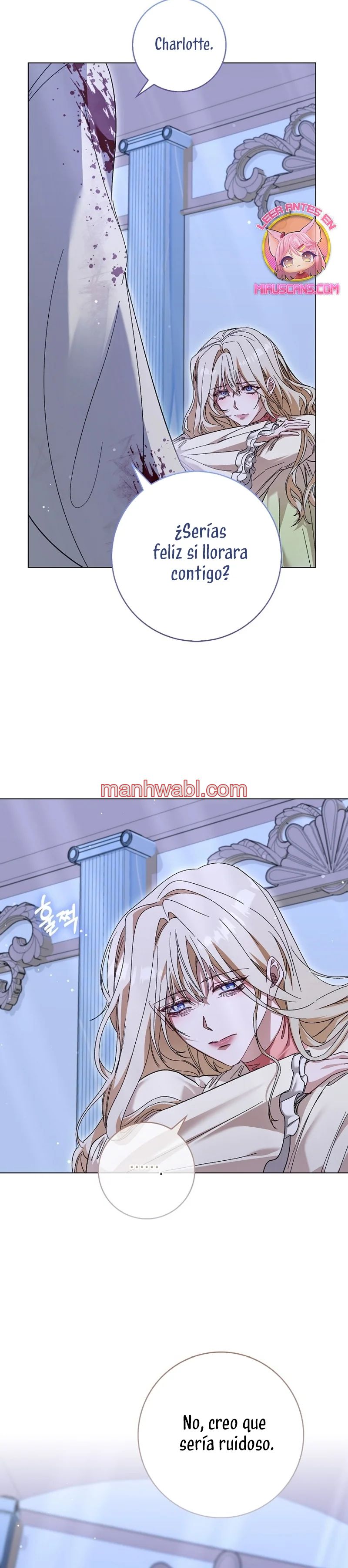 Me convertí en la sirvienta del protagonista de un juego de terror - Capítulo 53 manhwa