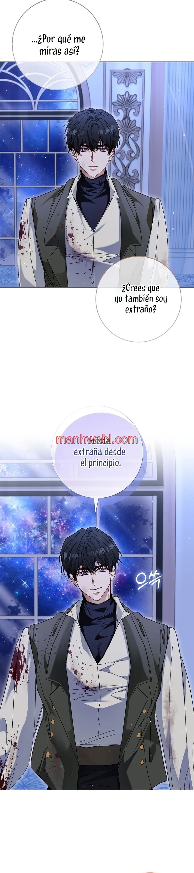 Me convertí en la sirvienta del protagonista de un juego de terror - Capítulo 53 manhwa