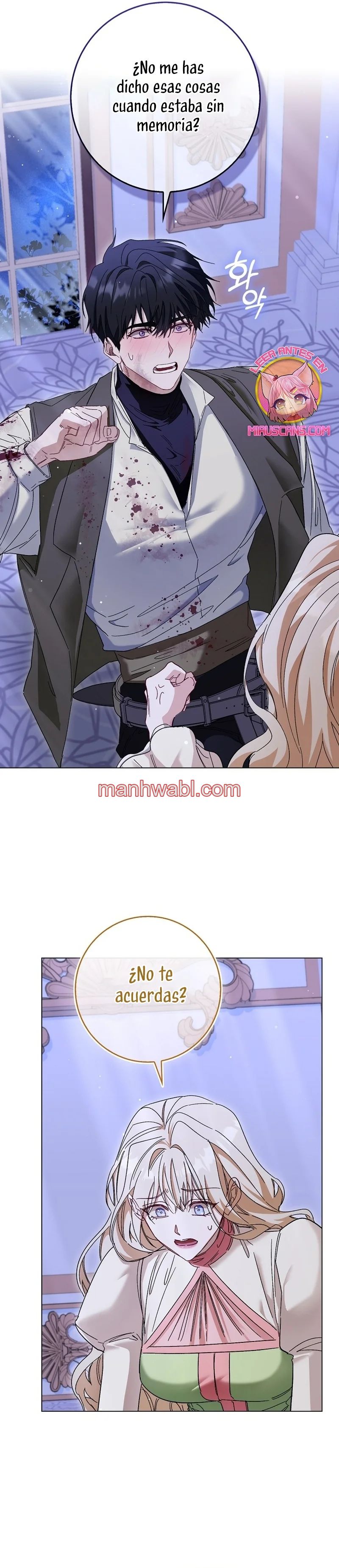 Me convertí en la sirvienta del protagonista de un juego de terror - Capítulo 53_2 manhwa