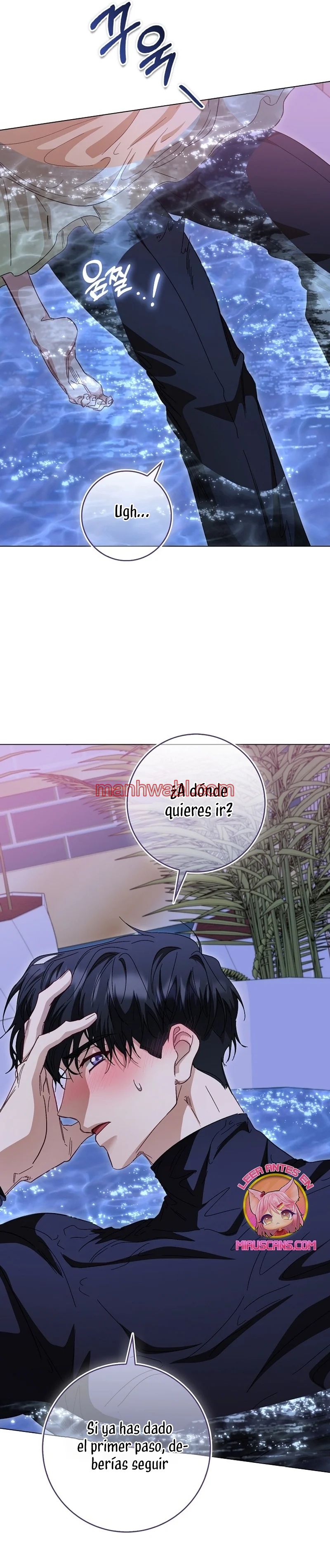 Me convertí en la sirvienta del protagonista de un juego de terror - Capítulo 53_3 manhwa