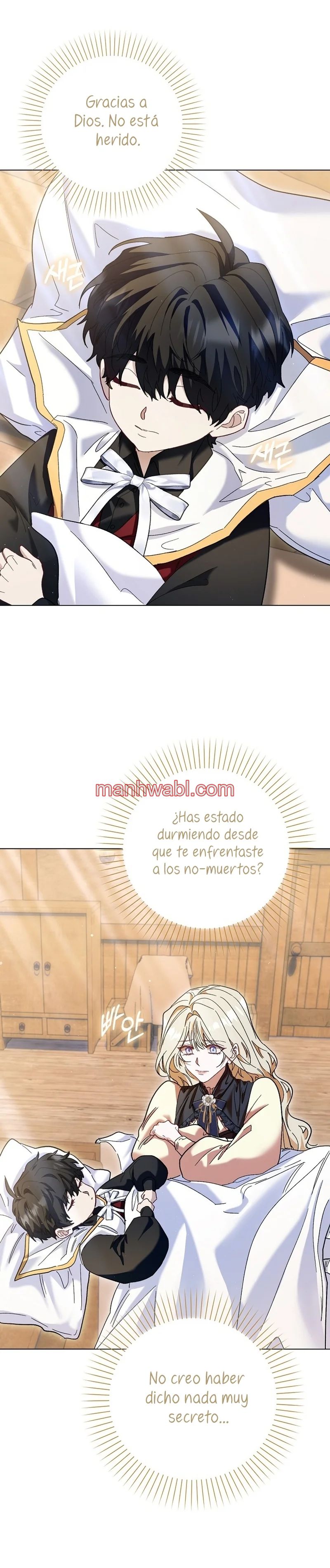 Me convertí en la sirvienta del protagonista de un juego de terror - Capítulo 54 manhwa