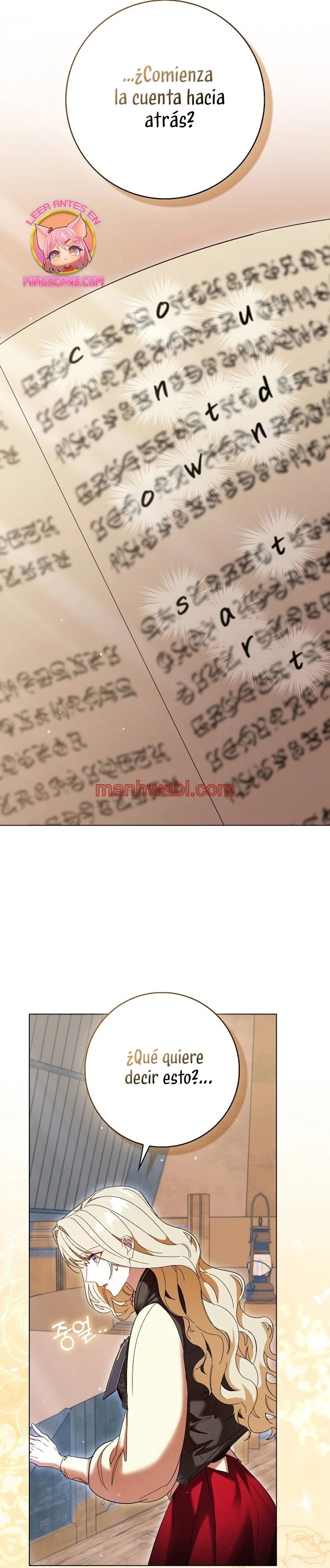 Me convertí en la sirvienta del protagonista de un juego de terror - Capítulo 54 manhwa