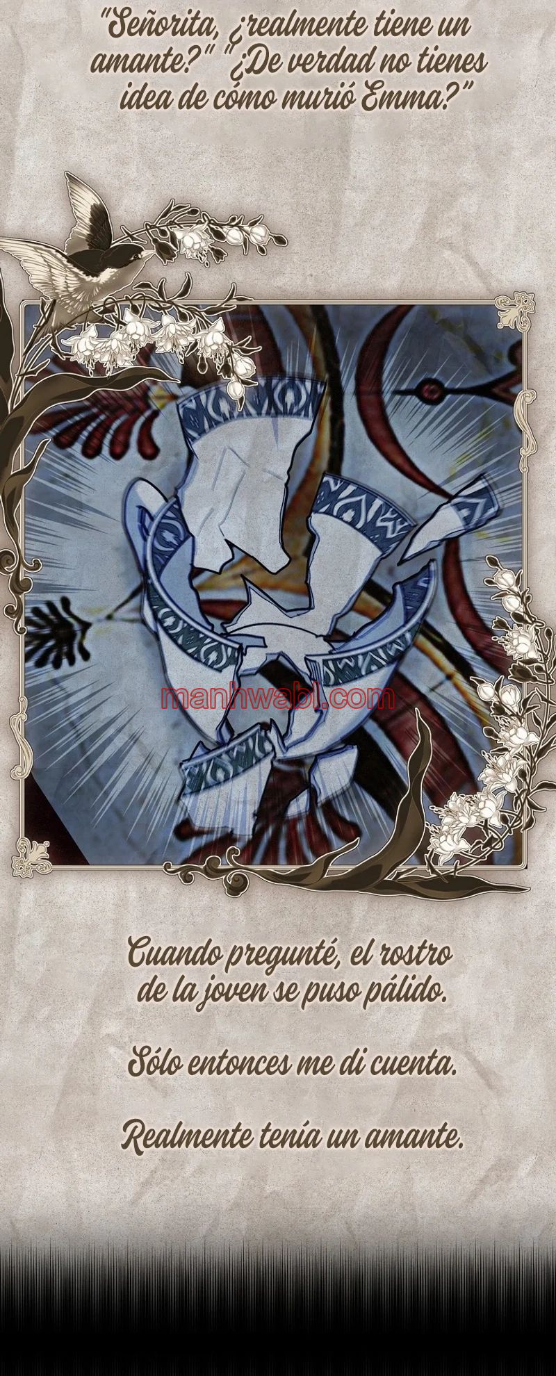 Me convertí en la sirvienta del protagonista de un juego de terror - Capítulo 54_2 manhwa