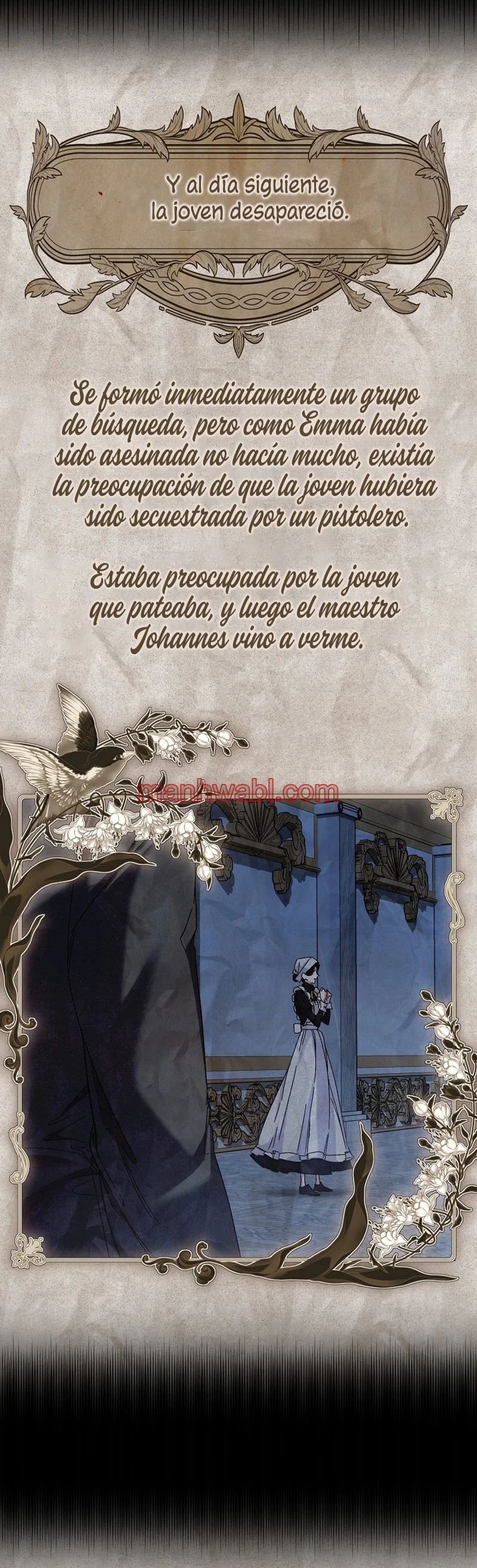 Me convertí en la sirvienta del protagonista de un juego de terror - Capítulo 54_3 manhwa