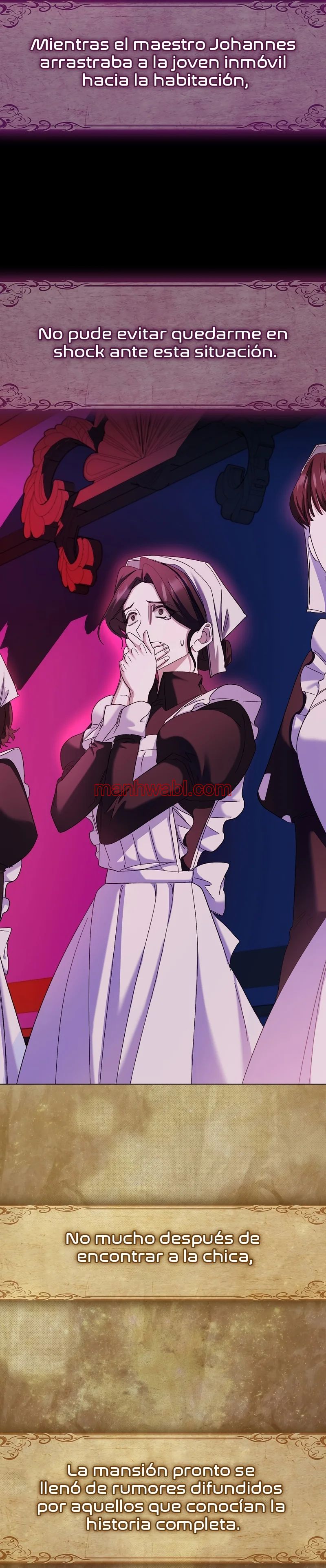 Me convertí en la sirvienta del protagonista de un juego de terror - Capítulo 55 manhwa