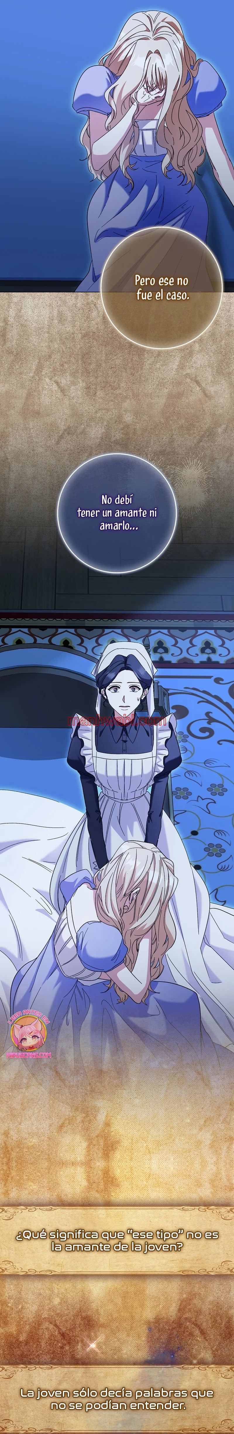 Me convertí en la sirvienta del protagonista de un juego de terror - Capítulo 55_2 manhwa