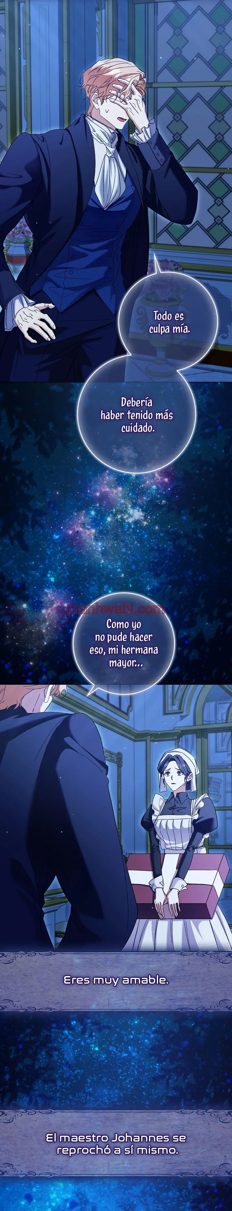 Me convertí en la sirvienta del protagonista de un juego de terror - Capítulo 55_2 manhwa