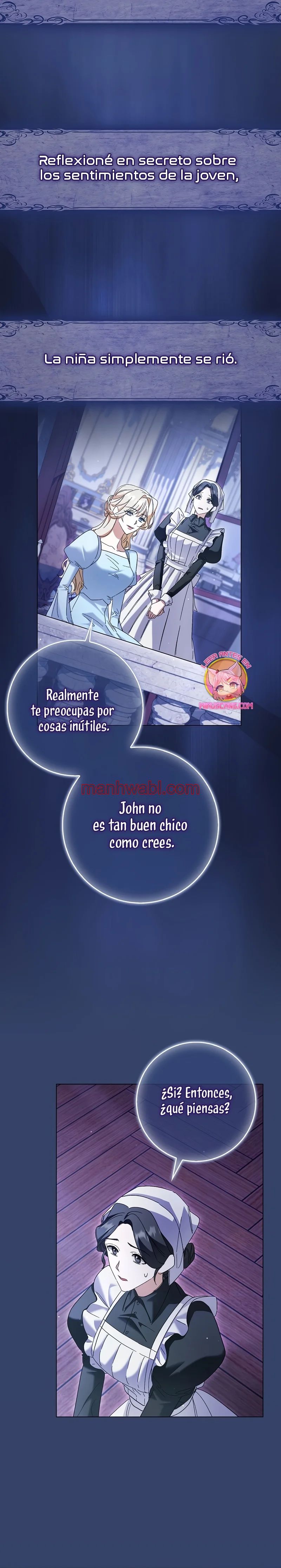 Me convertí en la sirvienta del protagonista de un juego de terror - Capítulo 55_2 manhwa