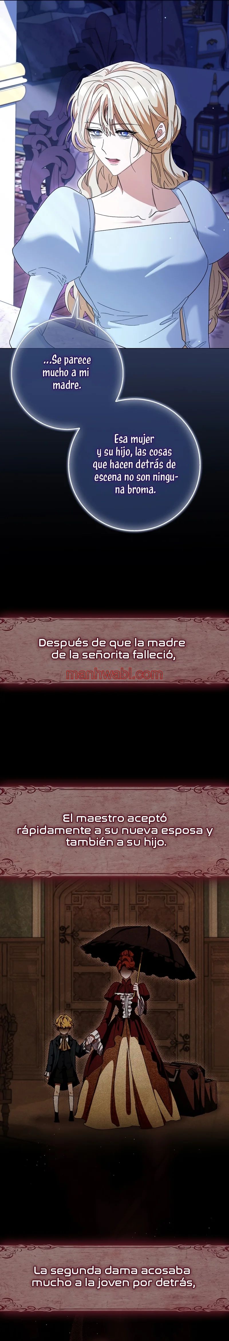 Me convertí en la sirvienta del protagonista de un juego de terror - Capítulo 55_2 manhwa