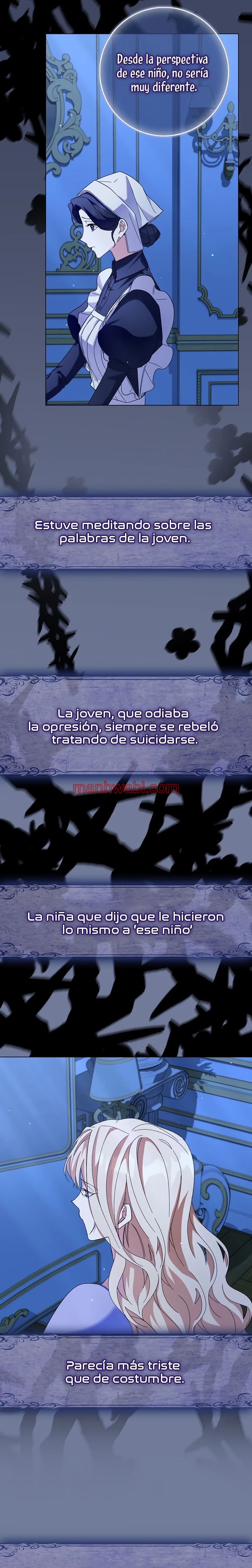 Me convertí en la sirvienta del protagonista de un juego de terror - Capítulo 55_3 manhwa