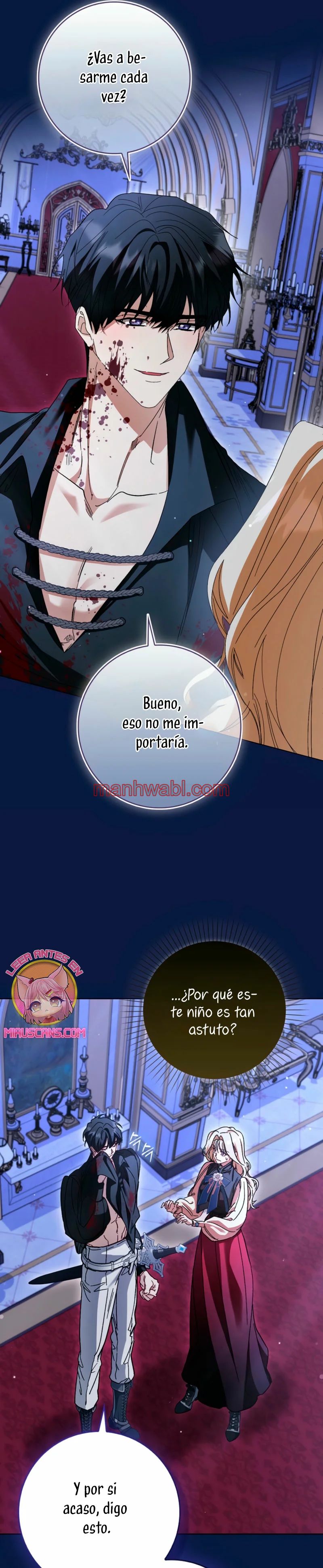 Me convertí en la sirvienta del protagonista de un juego de terror - Capítulo 56 manhwa