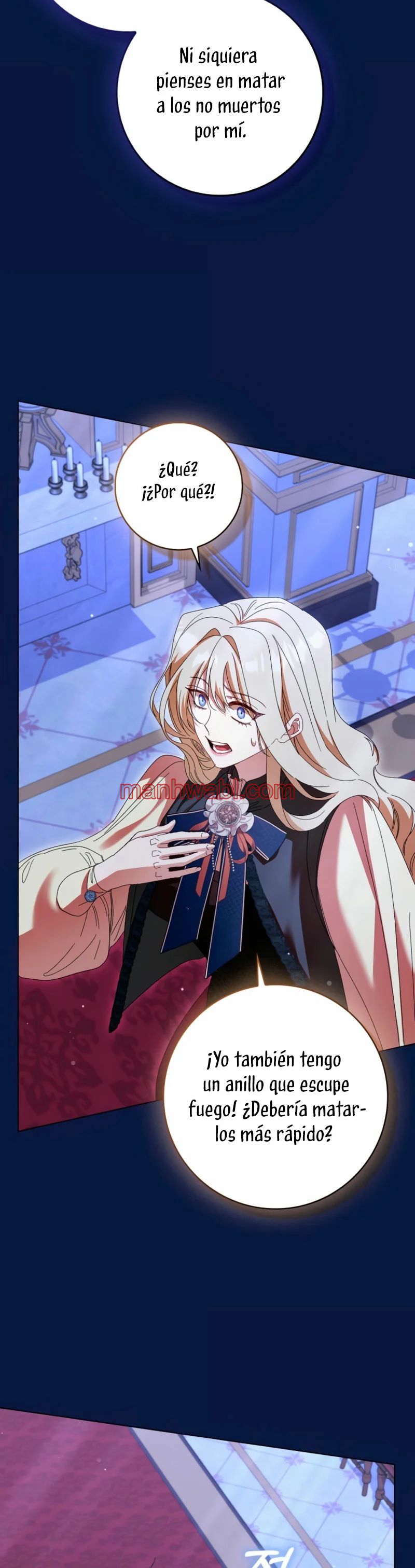 Me convertí en la sirvienta del protagonista de un juego de terror - Capítulo 56 manhwa