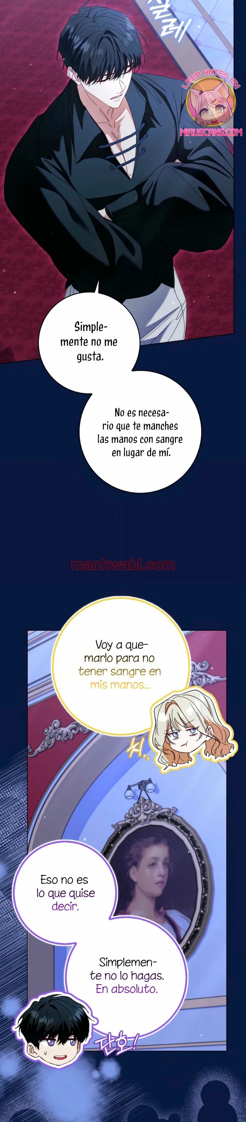 Me convertí en la sirvienta del protagonista de un juego de terror - Capítulo 56 manhwa