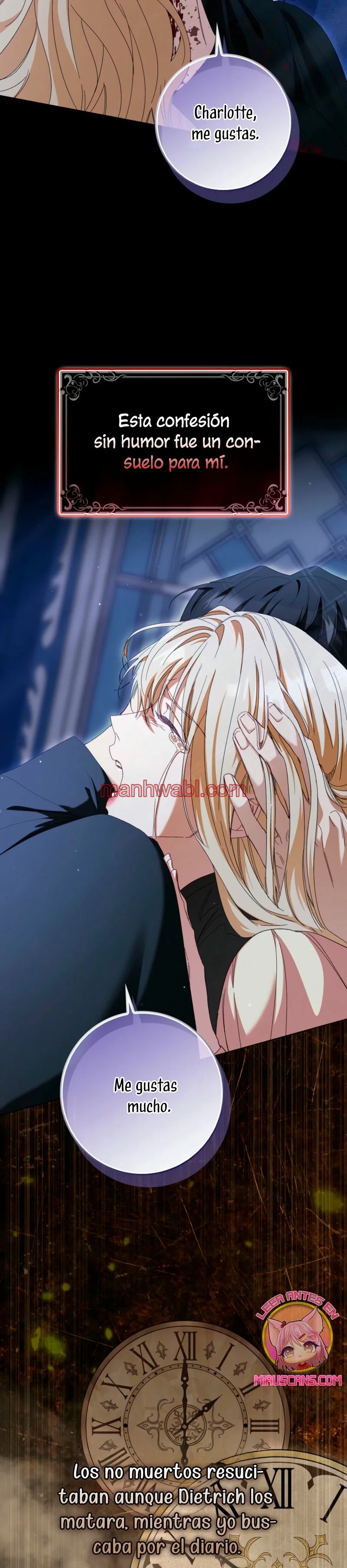 Me convertí en la sirvienta del protagonista de un juego de terror - Capítulo 56_2 manhwa