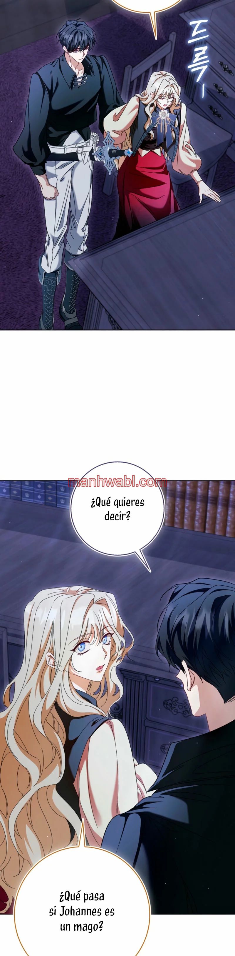 Me convertí en la sirvienta del protagonista de un juego de terror - Capítulo 56_2 manhwa