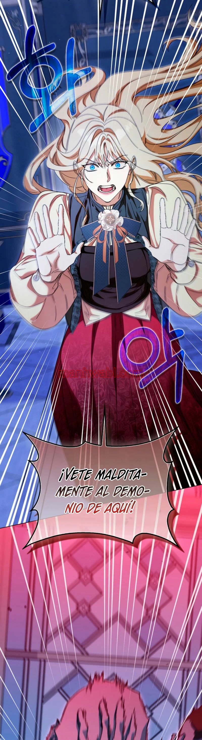 Me convertí en la sirvienta del protagonista de un juego de terror - Capítulo 56_2 manhwa