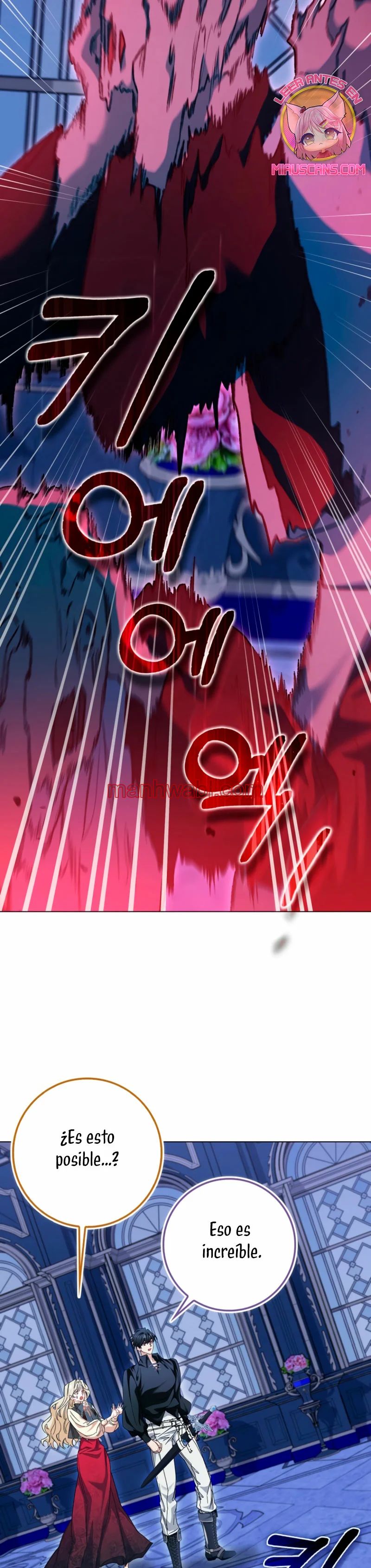 Me convertí en la sirvienta del protagonista de un juego de terror - Capítulo 56_2 manhwa