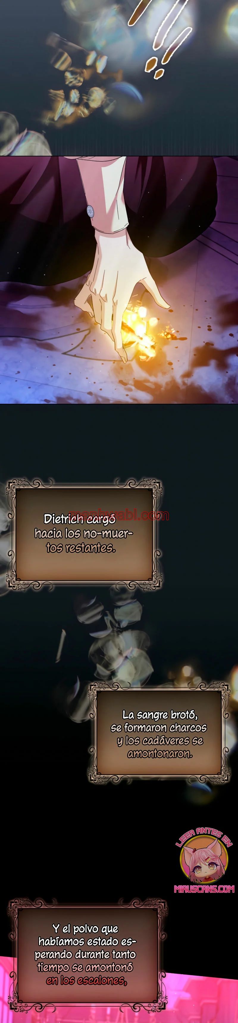 Me convertí en la sirvienta del protagonista de un juego de terror - Capítulo 56_3 manhwa