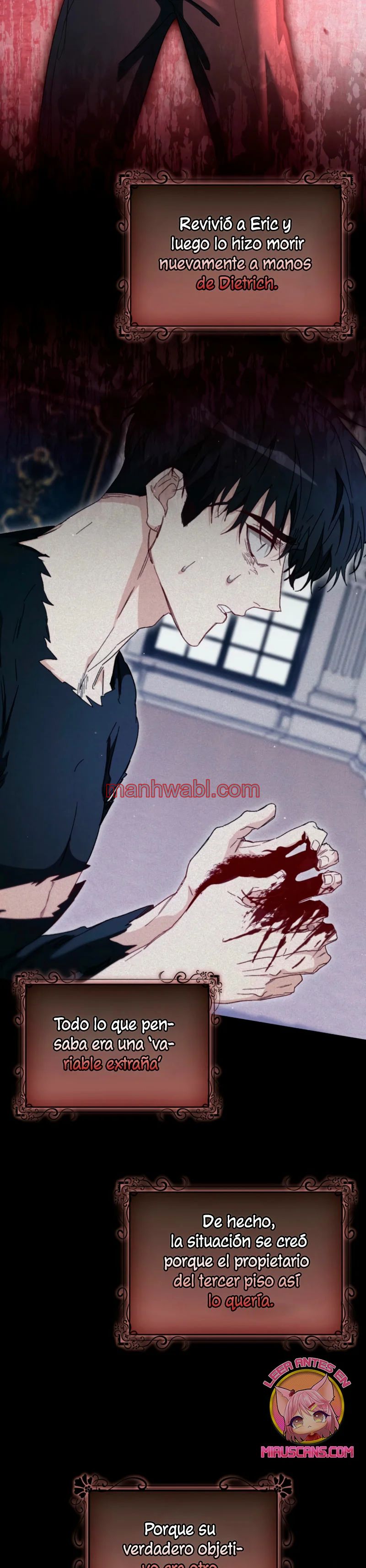 Me convertí en la sirvienta del protagonista de un juego de terror - Capítulo 56_3 manhwa