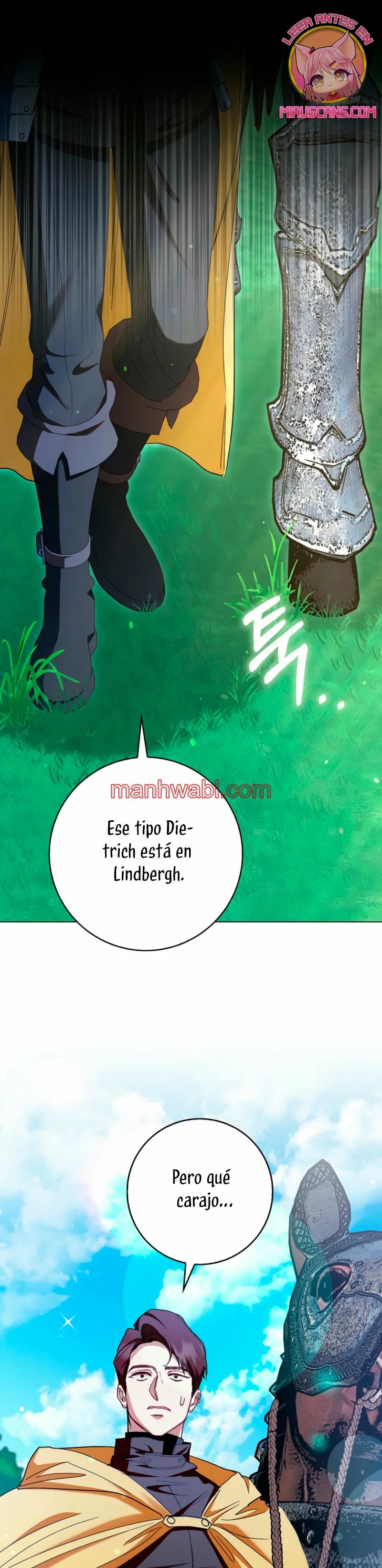 Me convertí en la sirvienta del protagonista de un juego de terror - Capítulo 56_3 manhwa