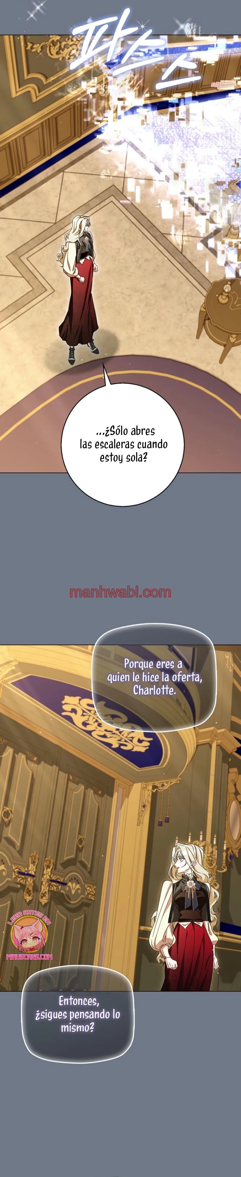 Me convertí en la sirvienta del protagonista de un juego de terror - Capítulo 57_2 manhwa