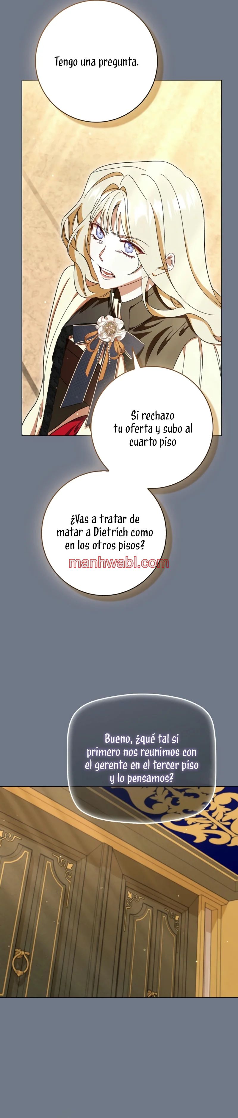 Me convertí en la sirvienta del protagonista de un juego de terror - Capítulo 57_2 manhwa