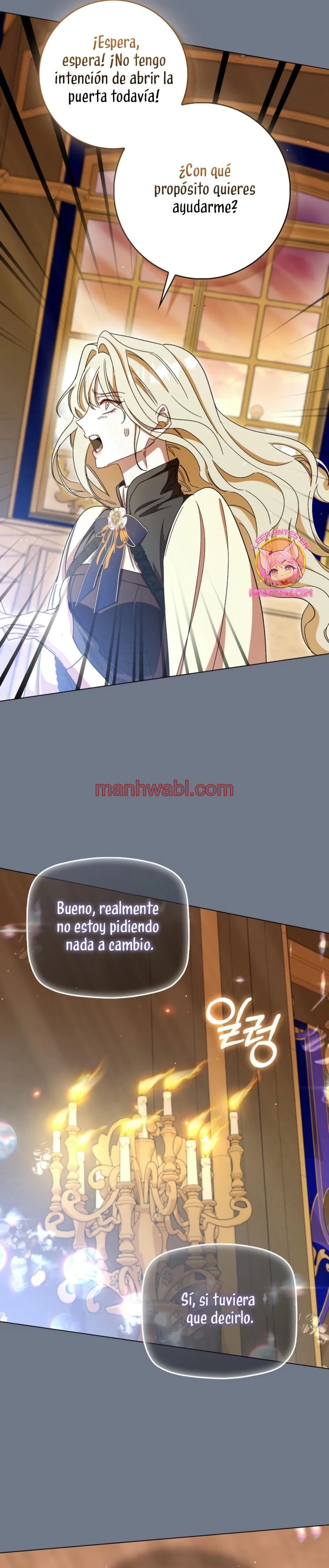 Me convertí en la sirvienta del protagonista de un juego de terror - Capítulo 57_2 manhwa