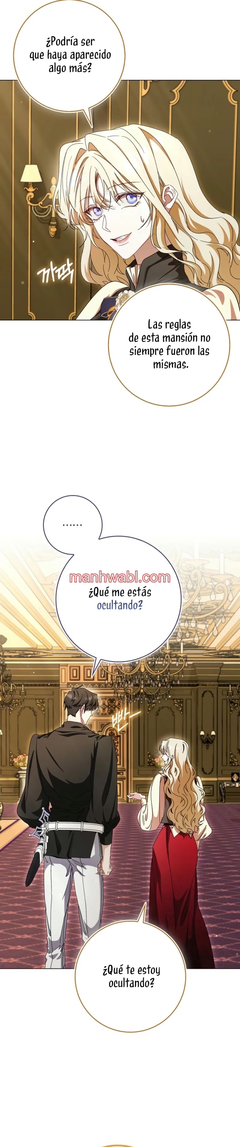 Me convertí en la sirvienta del protagonista de un juego de terror - Capítulo 57_3 manhwa