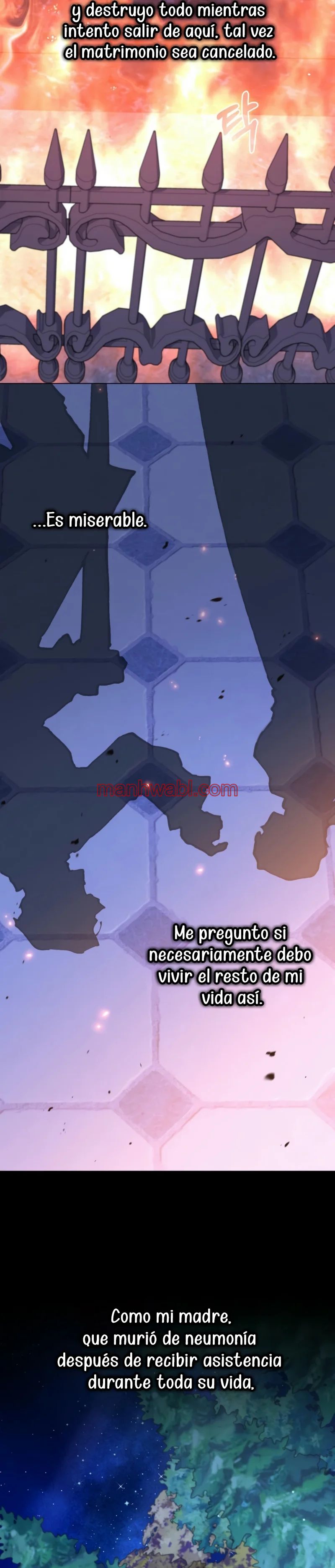 Me convertí en la sirvienta del protagonista de un juego de terror - Capítulo 58_2 manhwa