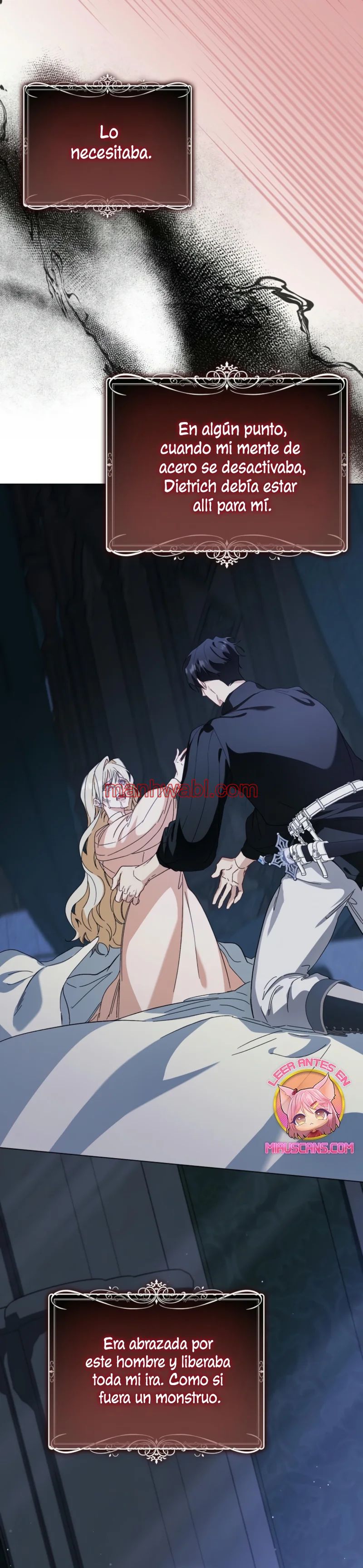 Me convertí en la sirvienta del protagonista de un juego de terror - Capítulo 58_2 manhwa