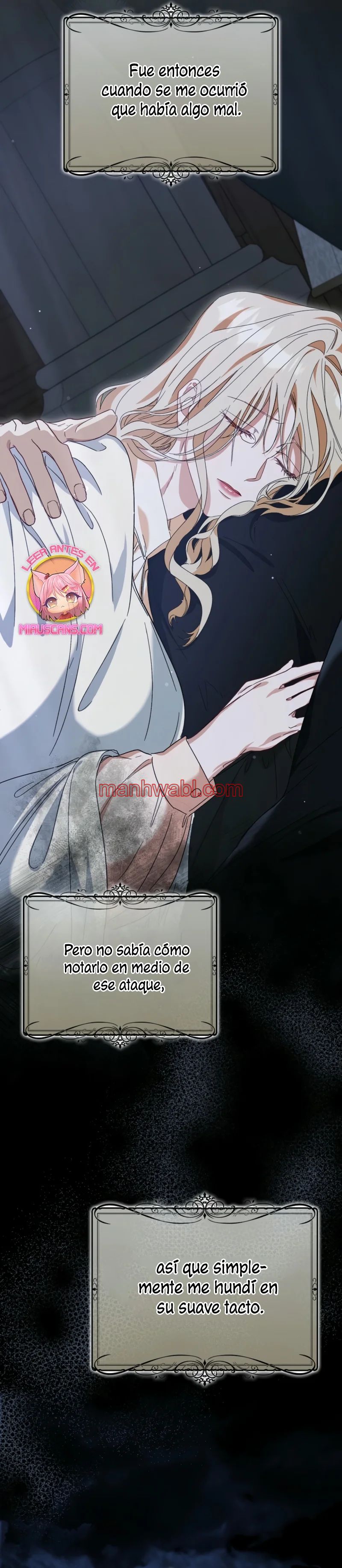 Me convertí en la sirvienta del protagonista de un juego de terror - Capítulo 58_3 manhwa