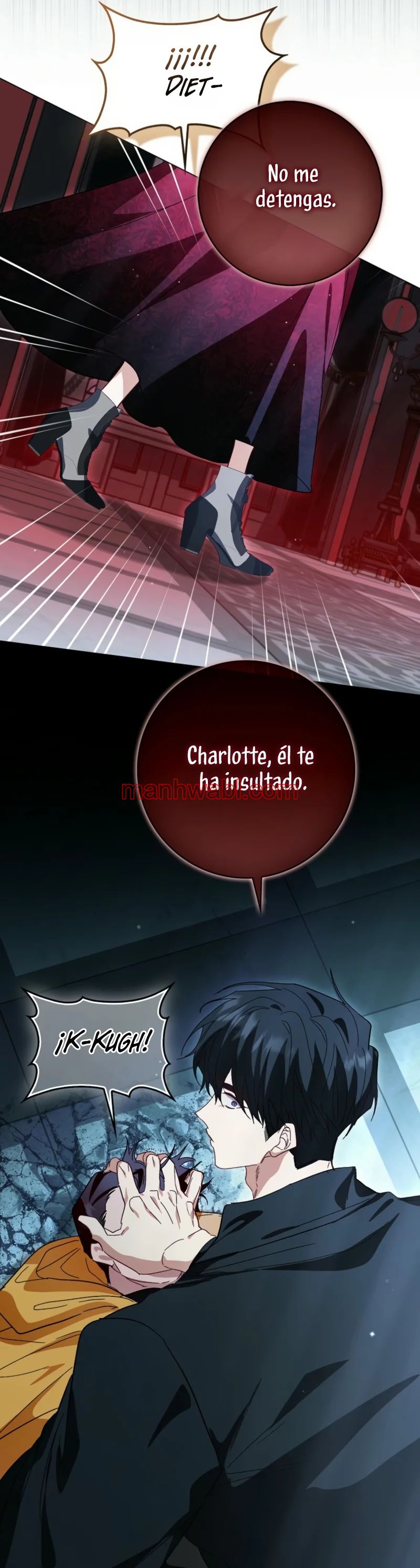 Me convertí en la sirvienta del protagonista de un juego de terror - Capítulo 59_2 manhwa