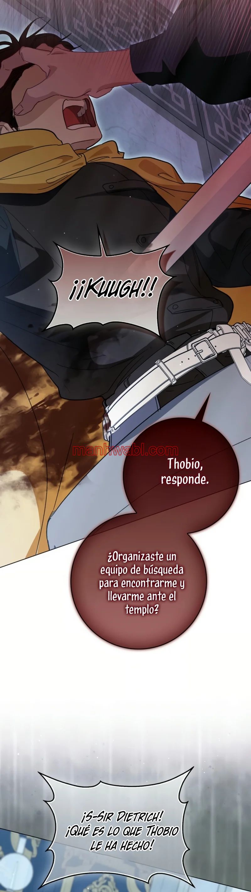 Me convertí en la sirvienta del protagonista de un juego de terror - Capítulo 59_2 manhwa