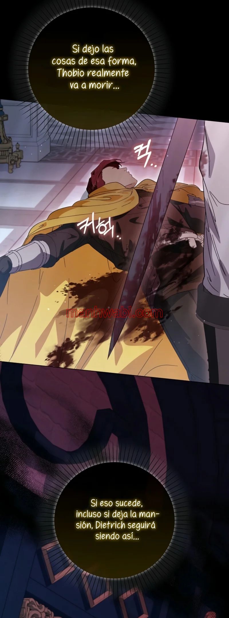 Me convertí en la sirvienta del protagonista de un juego de terror - Capítulo 59_3 manhwa