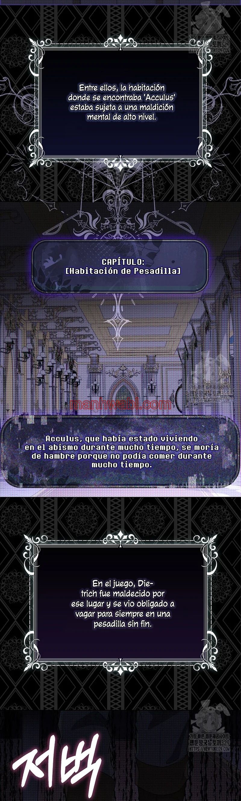 Me convertí en la sirvienta del protagonista de un juego de terror - Capítulo 5_3 manhwa