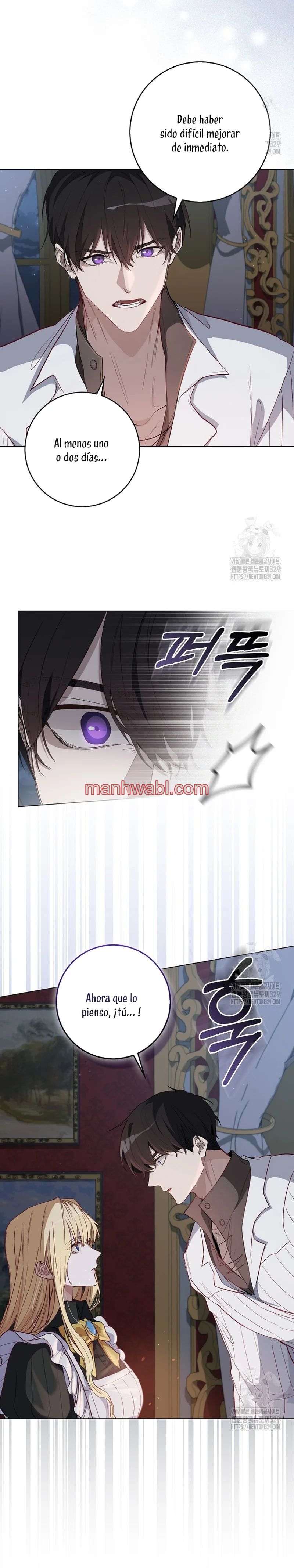 Me convertí en la sirvienta del protagonista de un juego de terror - Capítulo 6 manhwa