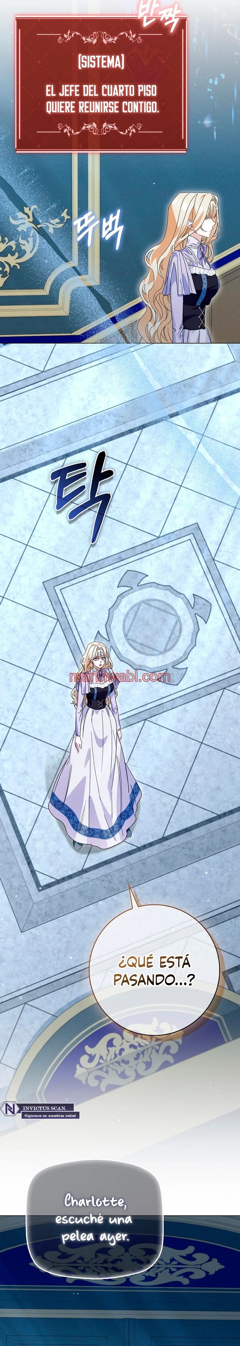 Me convertí en la sirvienta del protagonista de un juego de terror - Capítulo 61_2 manhwa