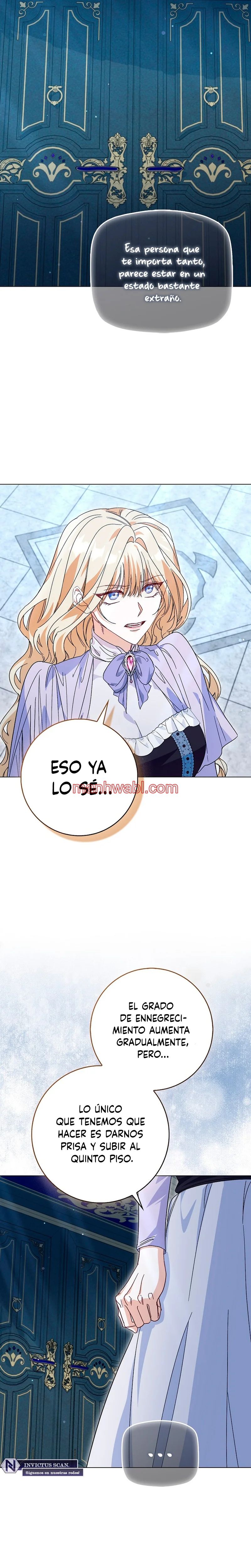 Me convertí en la sirvienta del protagonista de un juego de terror - Capítulo 61_2 manhwa