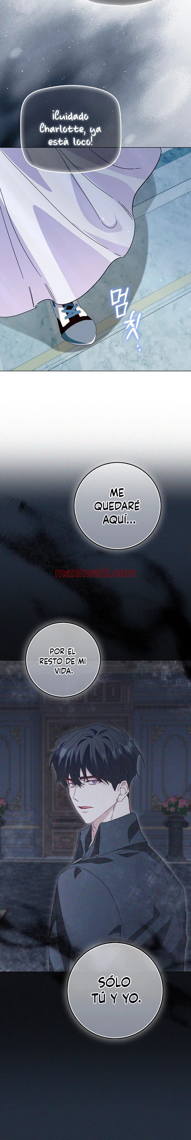 Me convertí en la sirvienta del protagonista de un juego de terror - Capítulo 61_2 manhwa